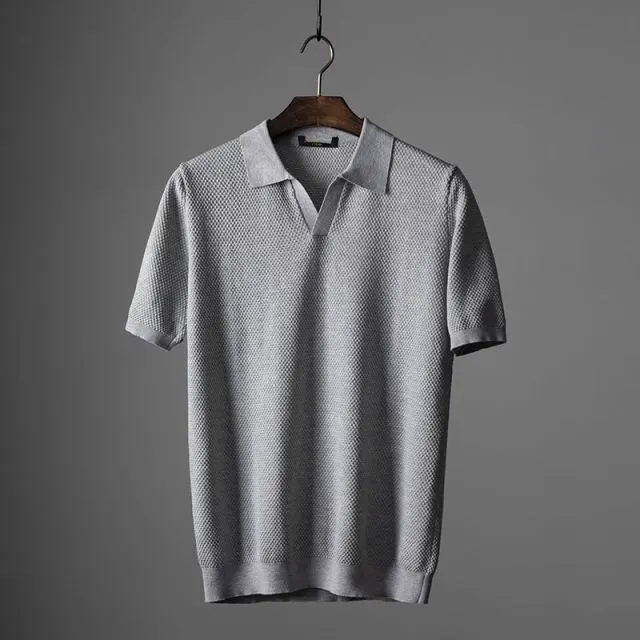 Lucie Knitted Polo Shirt