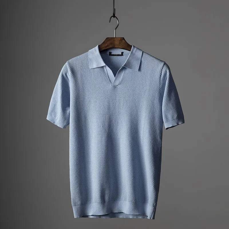 Lucie Knitted Polo Shirt