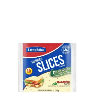 Lunchitias Sandwich Slices Jalapeno 9.5oz