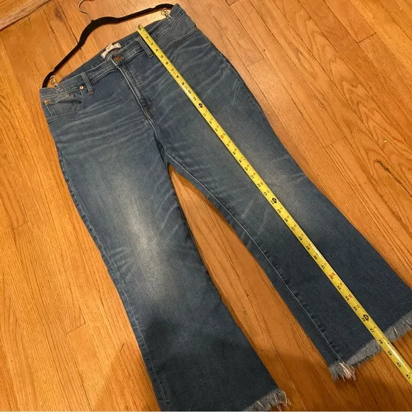 Madewell Cali Demi-Boot Jeans Columbus Wash: Comfort Stretch Edition Plus SIze