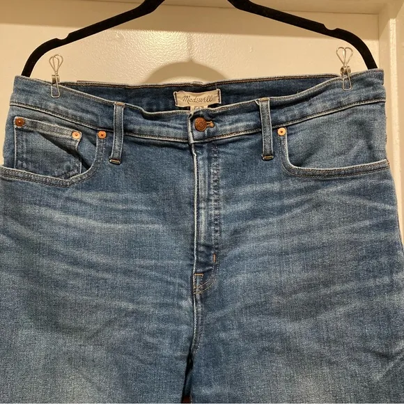 Madewell Cali Demi-Boot Jeans Columbus Wash: Comfort Stretch Edition Plus SIze