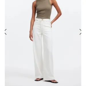 Madewell Super Wide Leg Drawstring Edition NWT Sz 28 Petite