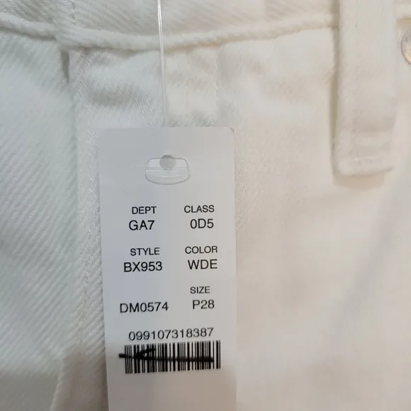 Madewell Super Wide Leg Drawstring Edition NWT Sz 28 Petite