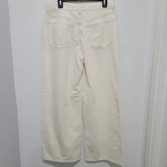 Madewell Super Wide Leg Drawstring Edition NWT Sz 28 Petite
