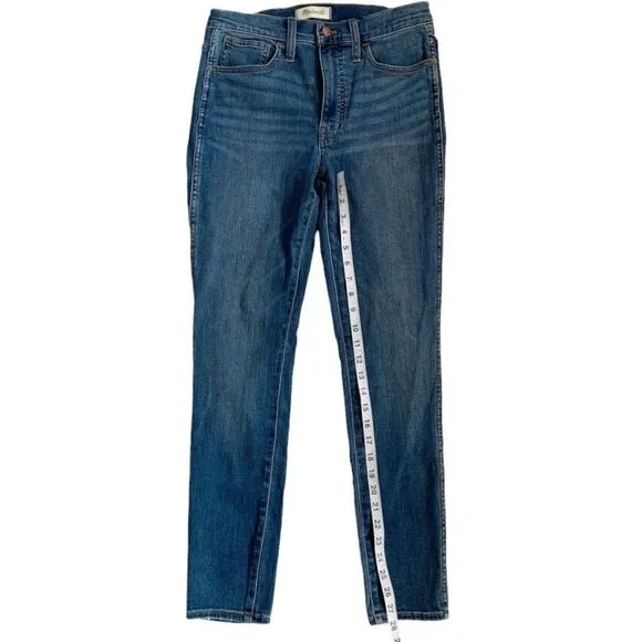 MADEWELL 10&quot; High-Rise Skinny Jeans!