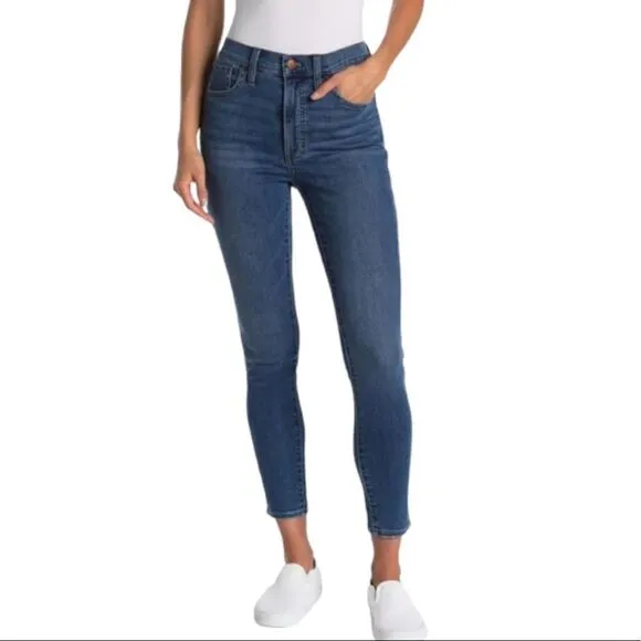 MADEWELL 10&quot; High-Rise Skinny Jeans!