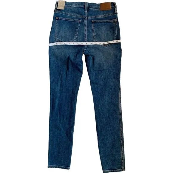 MADEWELL 10&quot; High-Rise Skinny Jeans!