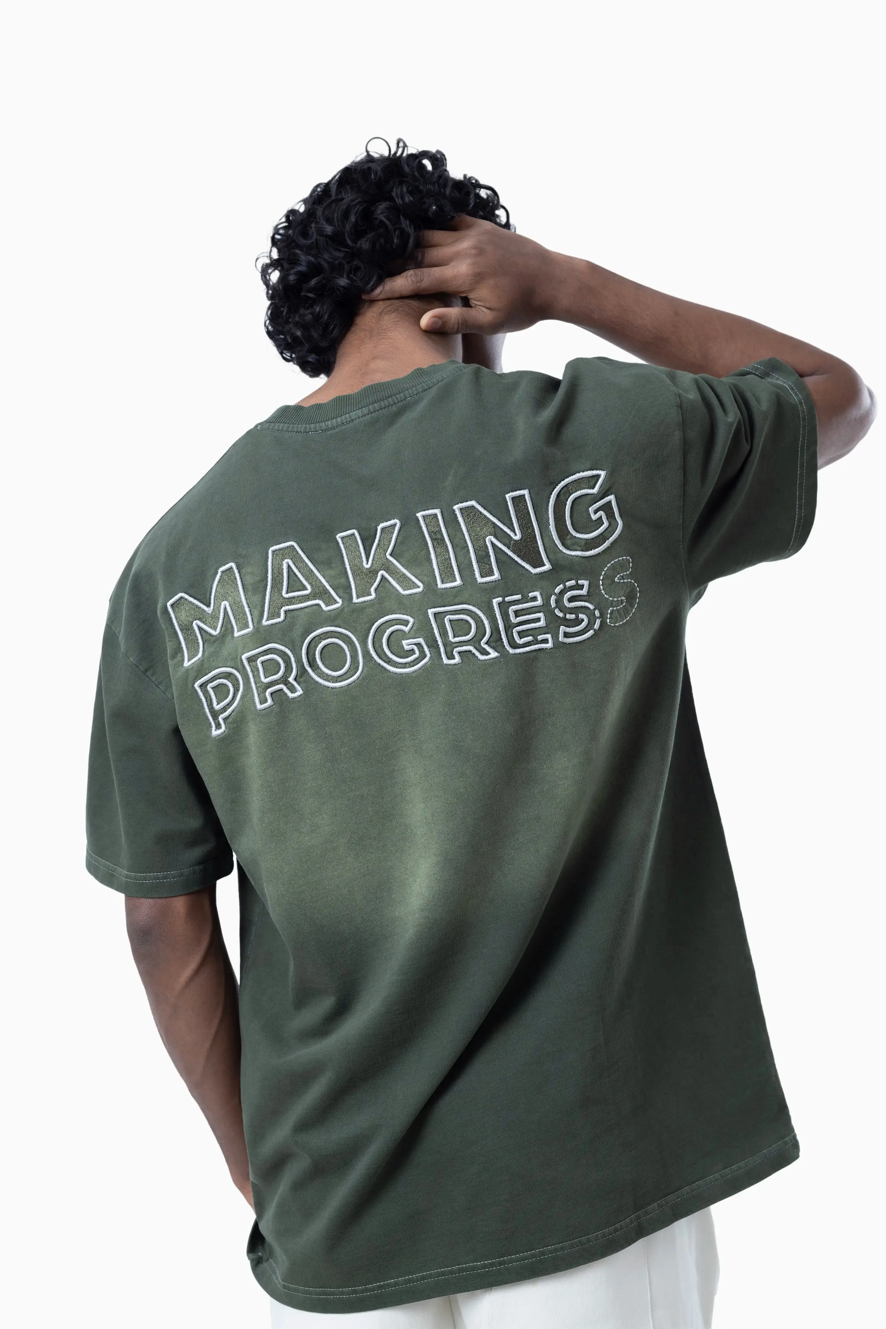 Making Progress Embroidery T-Shirt