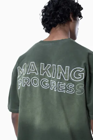 Making Progress Embroidery T-Shirt