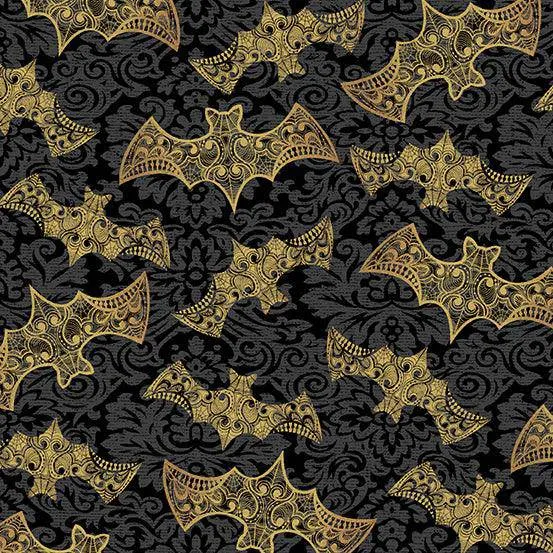 Makower - Mystery Manor - Fat Quarter Pack - Moonlight (3)