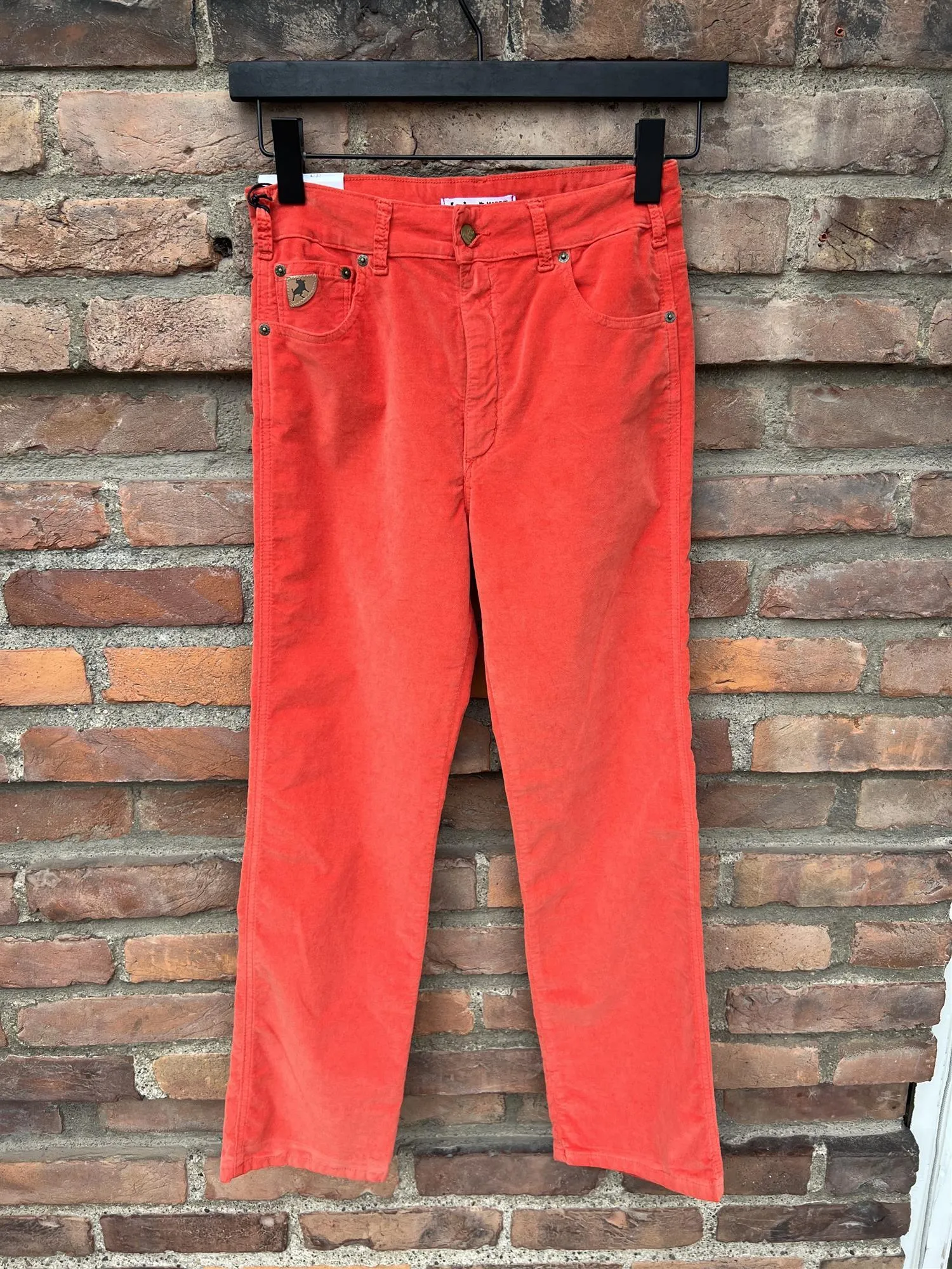 Malena Velvet Winter Seventies Orange