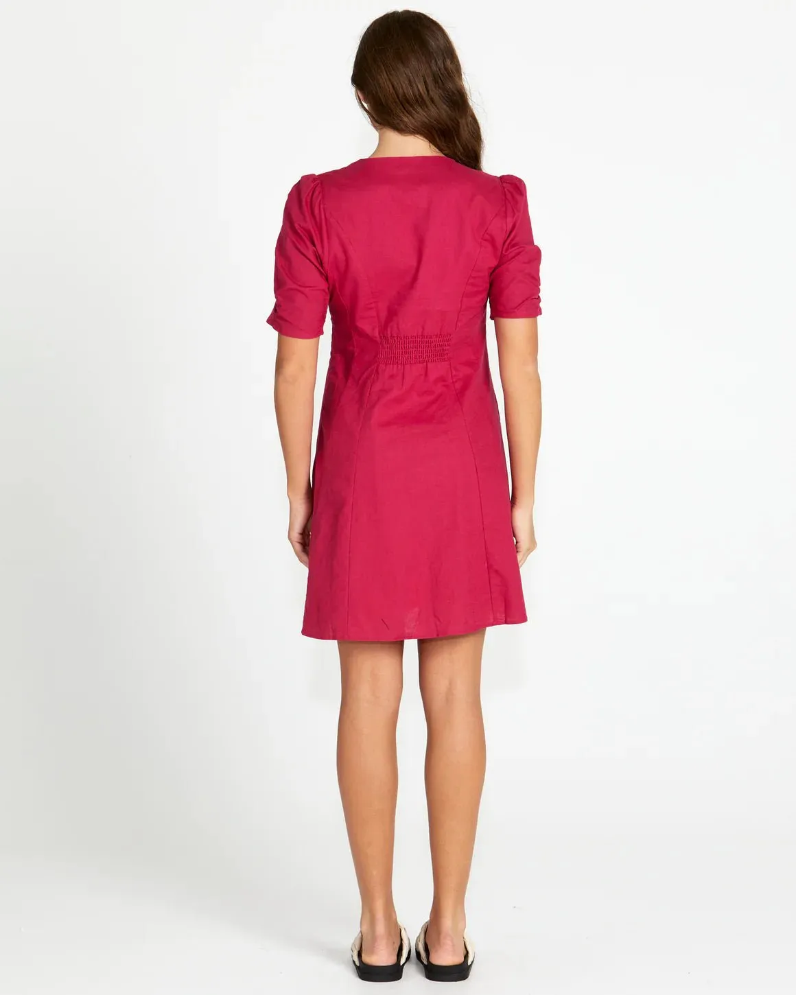 Marnie Button Thru Mini Dress