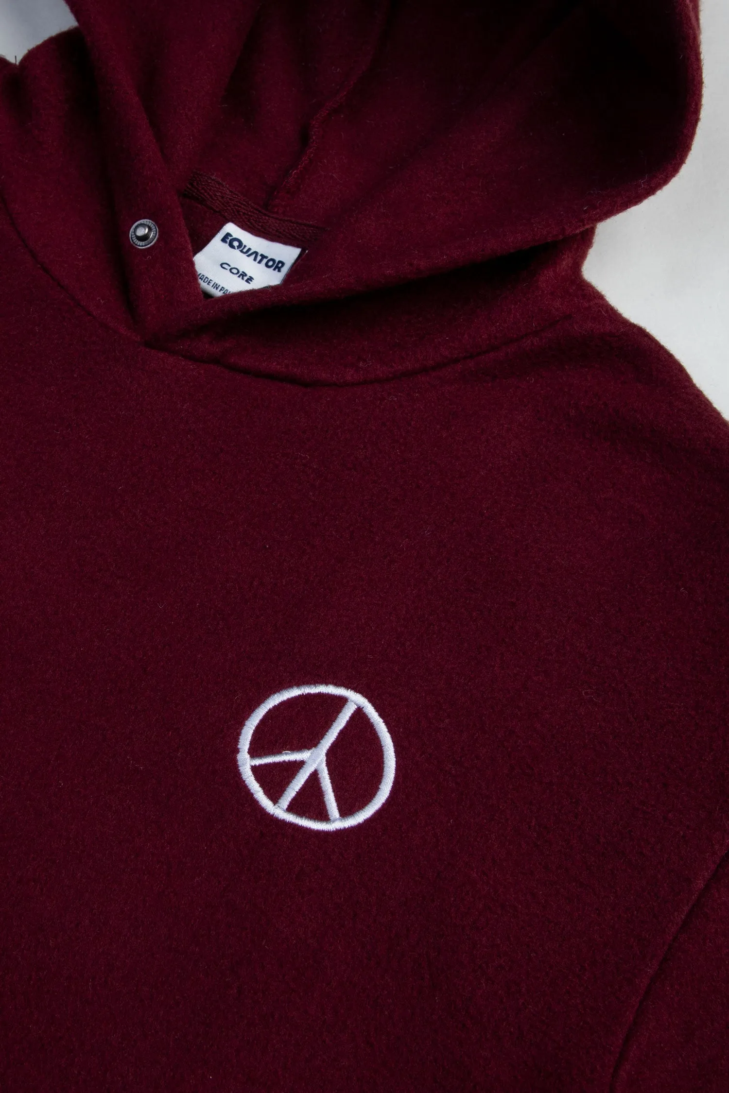 Maroon Hood Gents