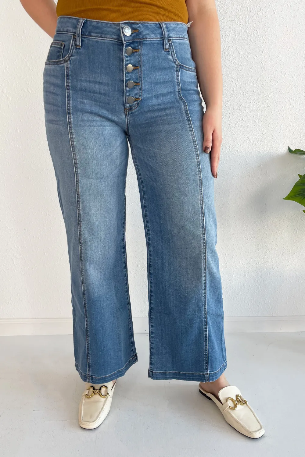 Meg HR Wide Leg Princess Seam