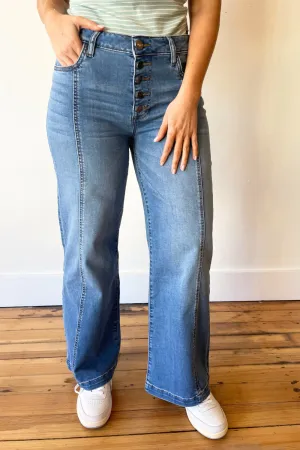 Meg HR Wide Leg Princess Seam