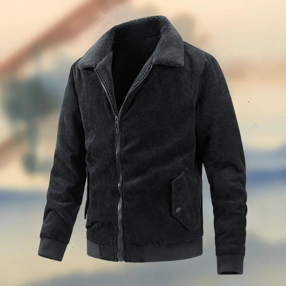 Men's corduroy jacket: elegant and supremely comfortable