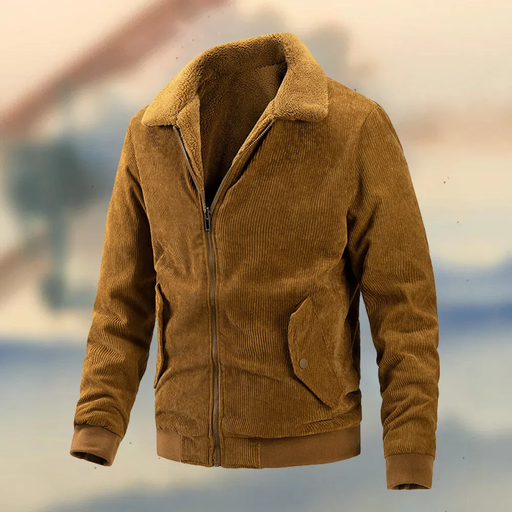 Men's corduroy jacket: elegant and supremely comfortable
