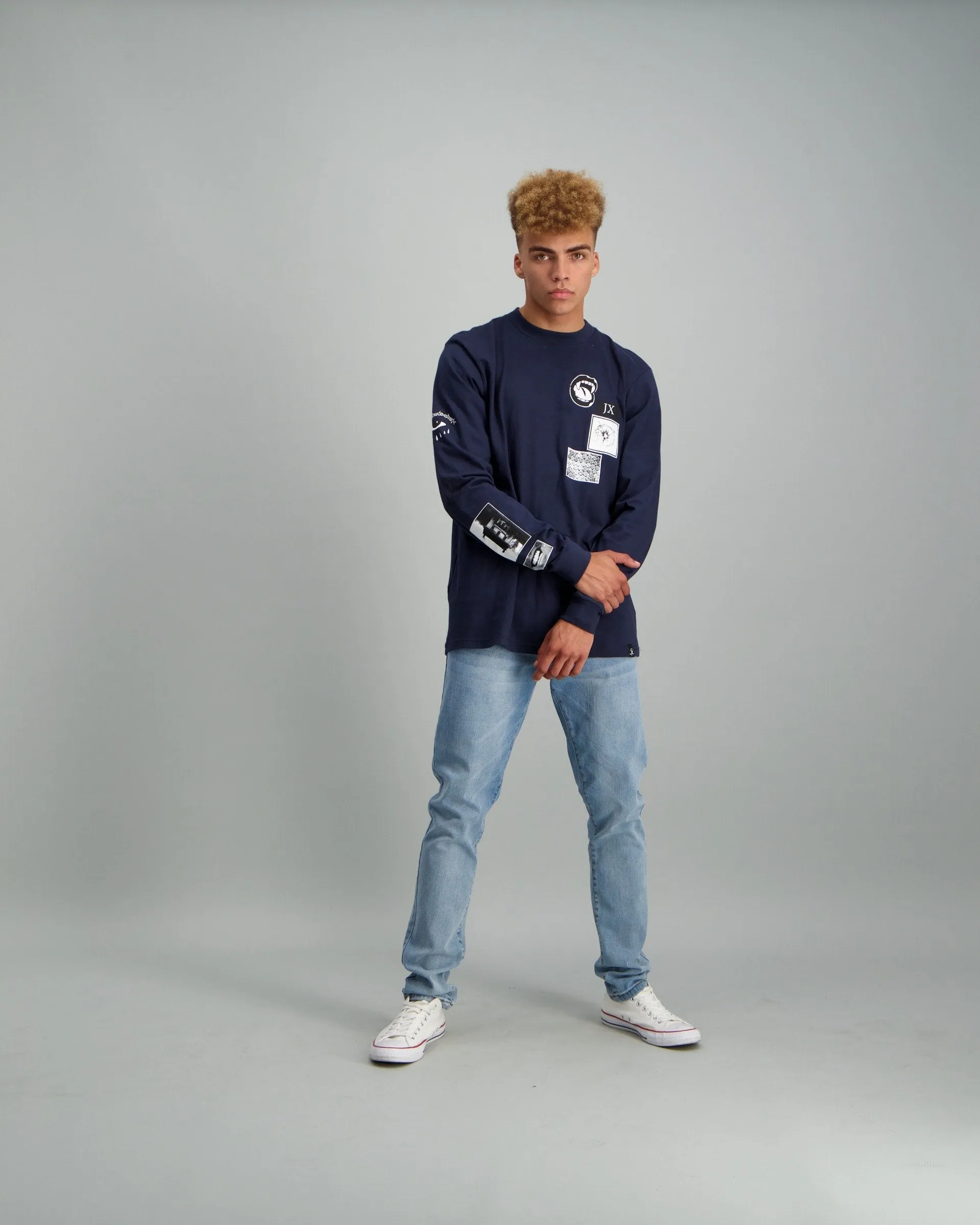 Men's Light Wash Skinny Denim Jean