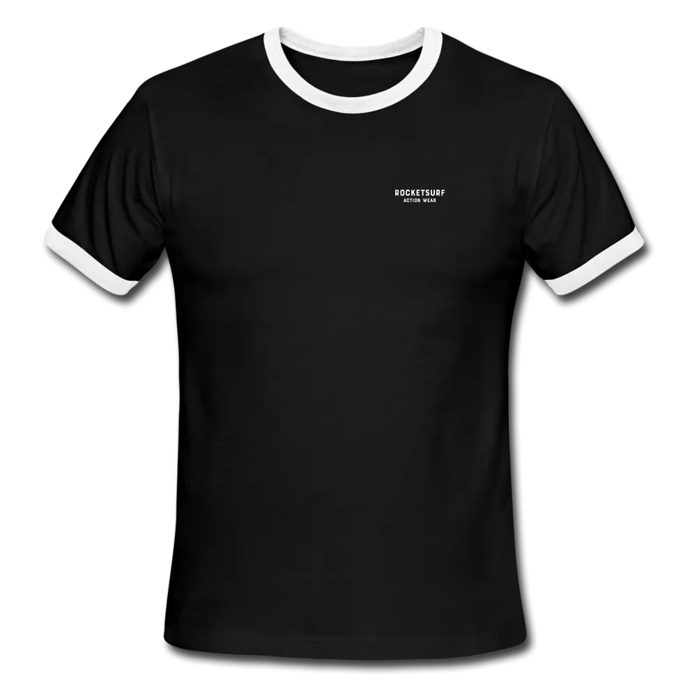 Men's Ringer T-Shirt - RocketSurf Logo