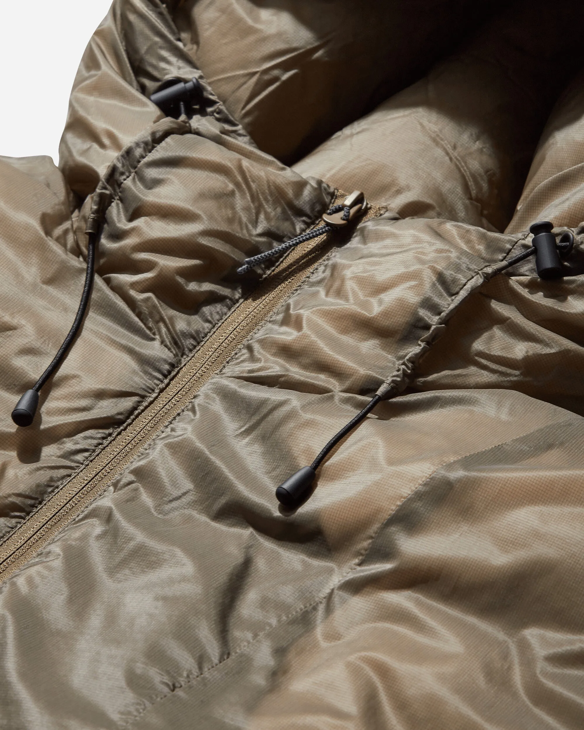 Men's Smooth Down Jacket Taupe