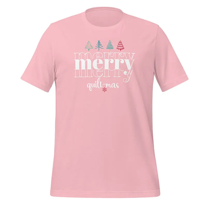 Merry Merry Quilt-Mas White T-Shirt