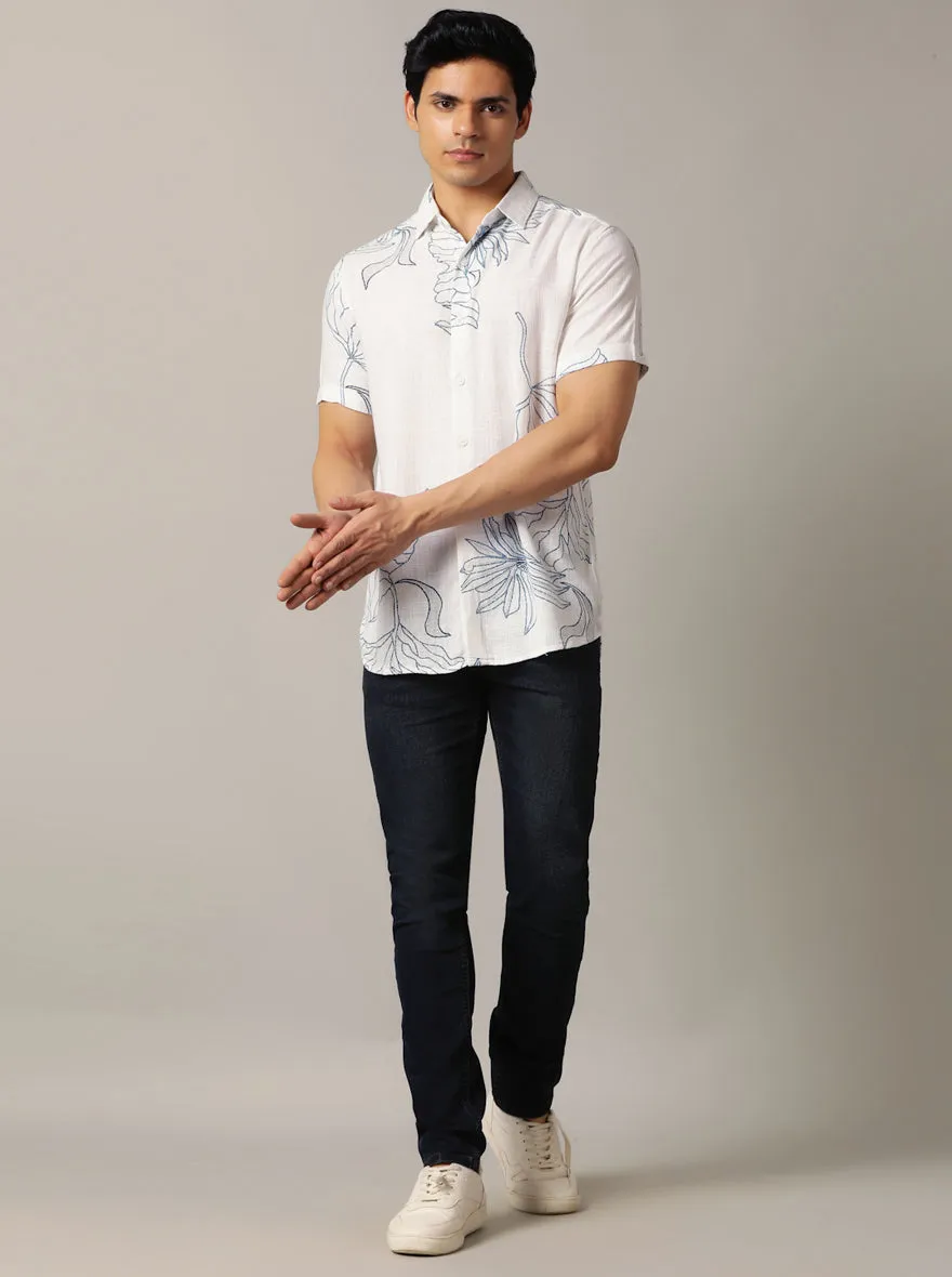 Midnight Blue Washed Rider Fit Jeans | JadeBlue