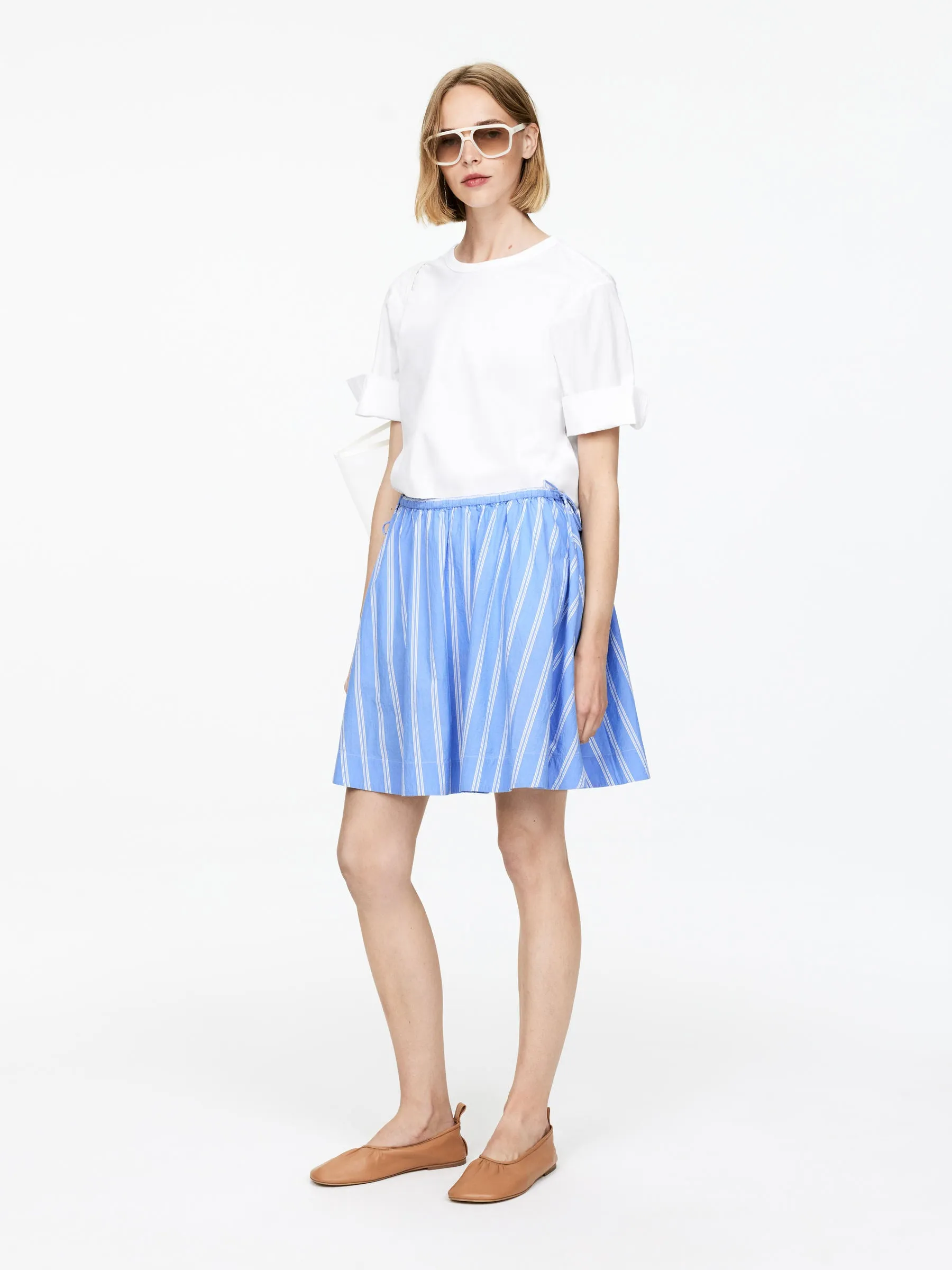 Mini Cotton Skirt
