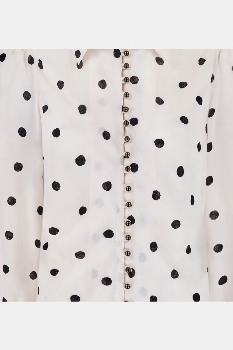 Miriyam Polka Dot Blouse