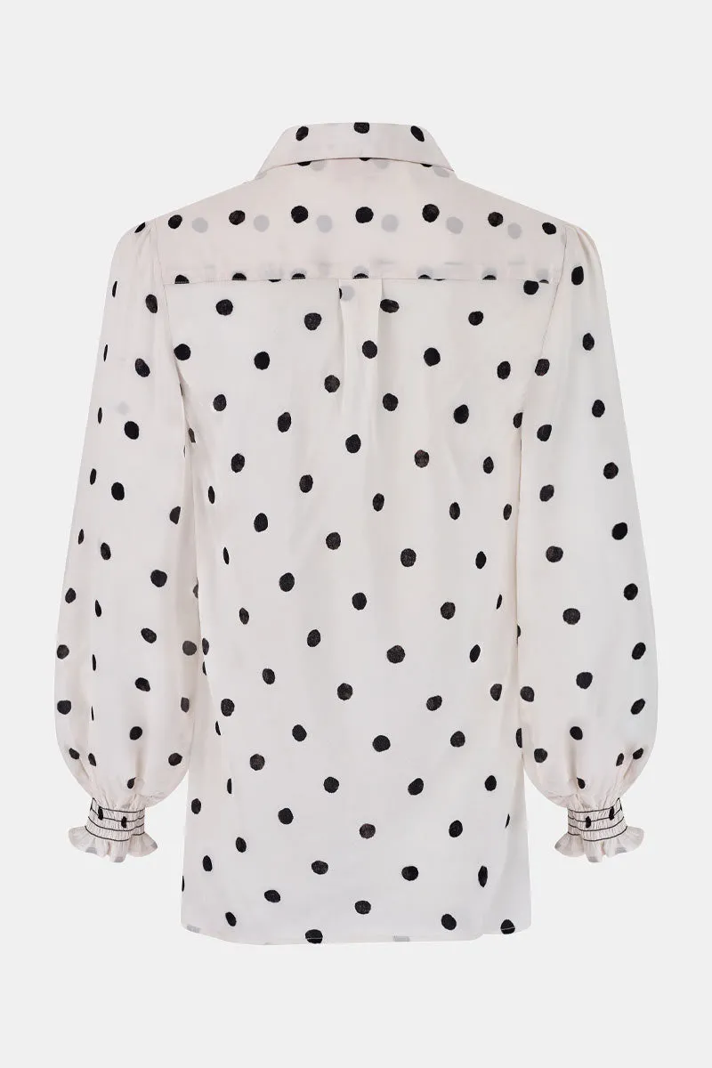 Miriyam Polka Dot Blouse