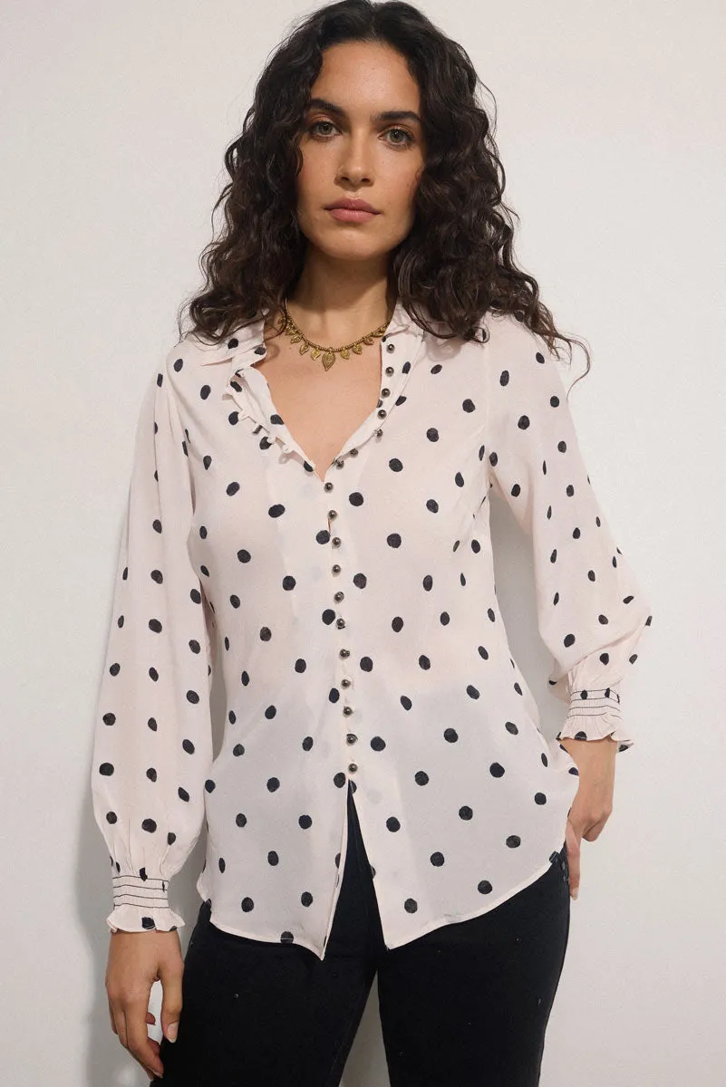 Miriyam Polka Dot Blouse