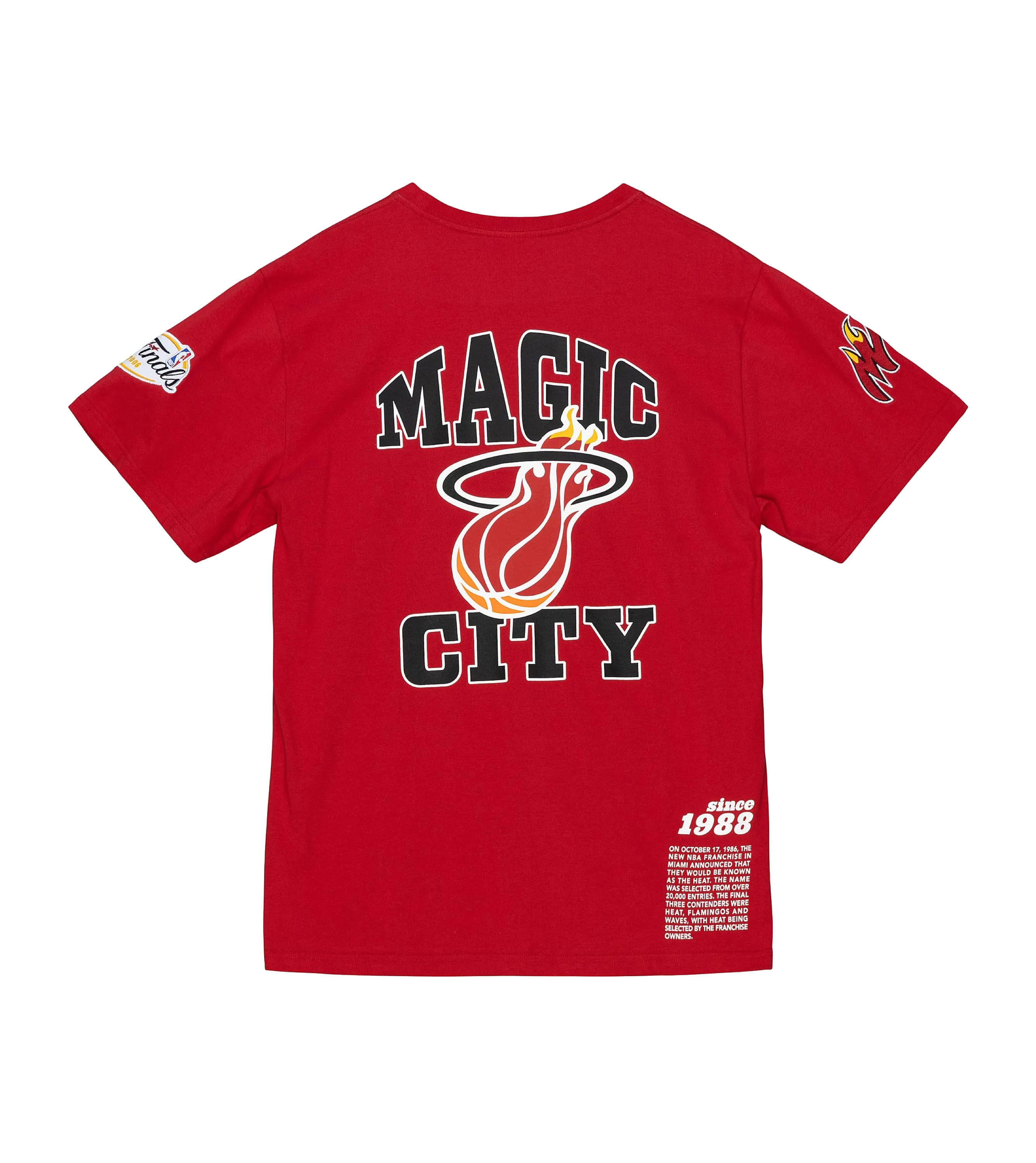 Mitchell and Ness Miami HEAT Origins Tee