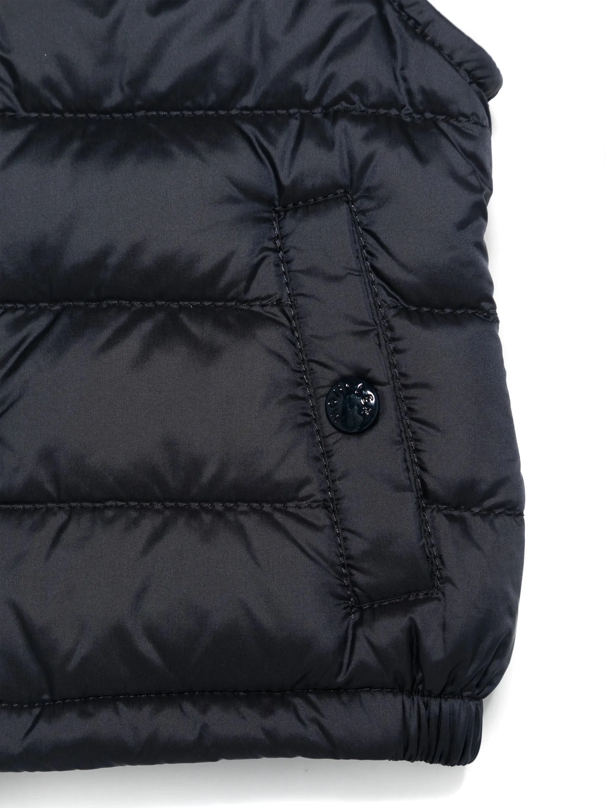 MONCLER BABY Boys New Amaury Gilet Navy Blue