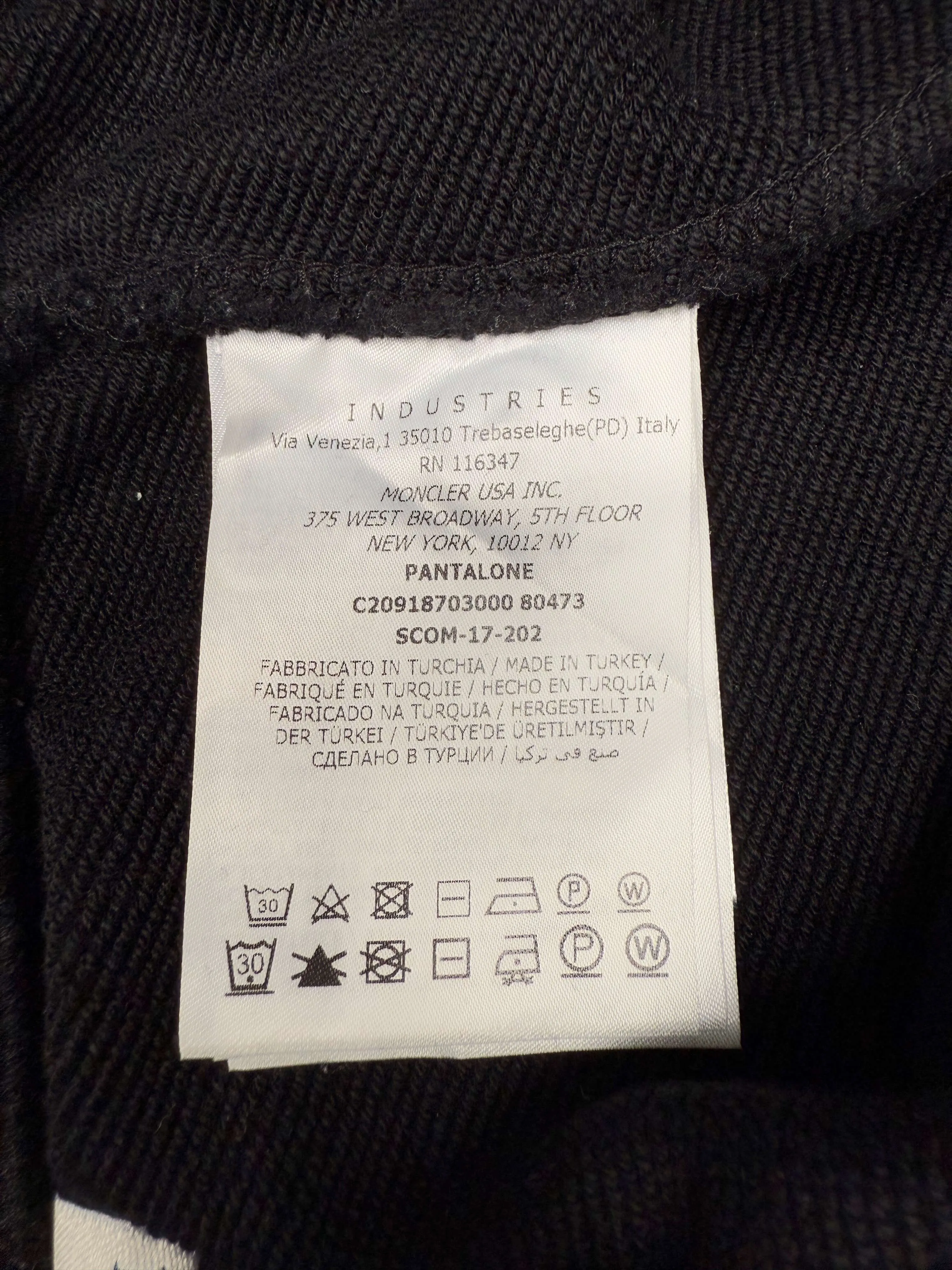 Moncler Joggers - Black
