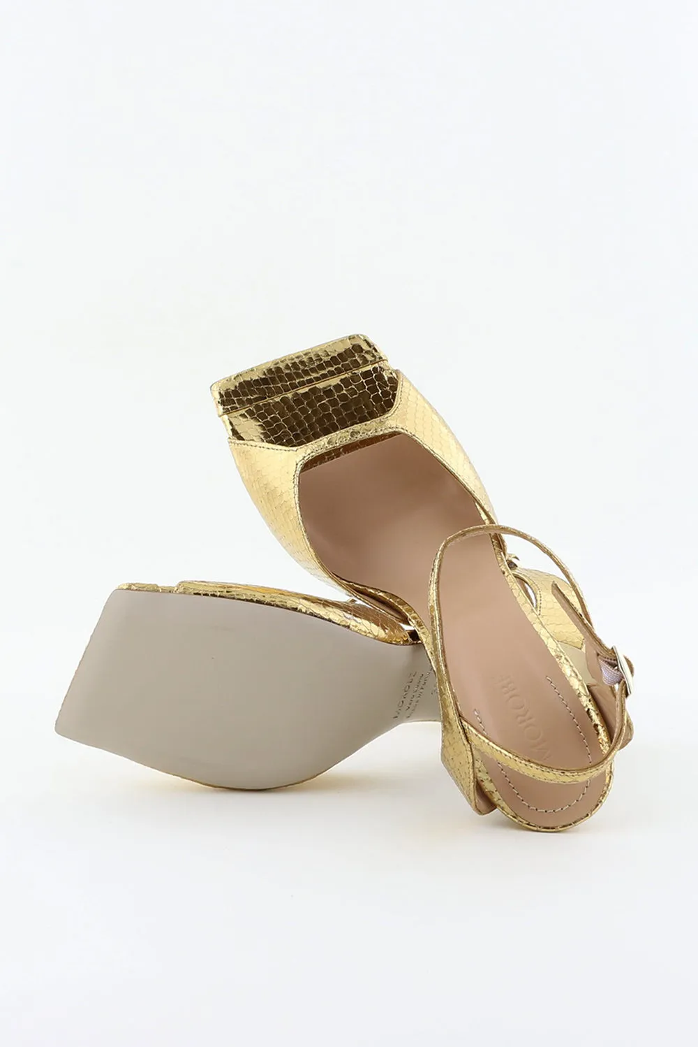 Morobe sandalen Mimi 72 warm gold