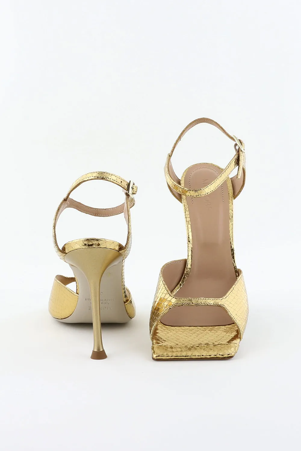 Morobe sandalen Mimi 72 warm gold