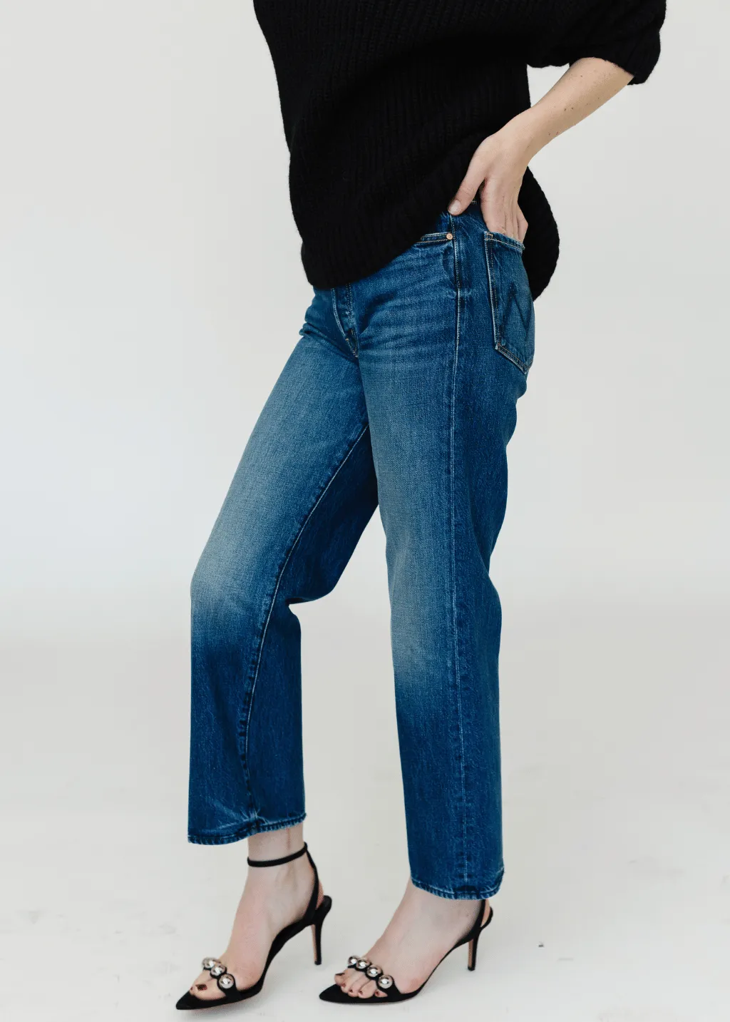 MOTHER The Rambler Ankle Jean