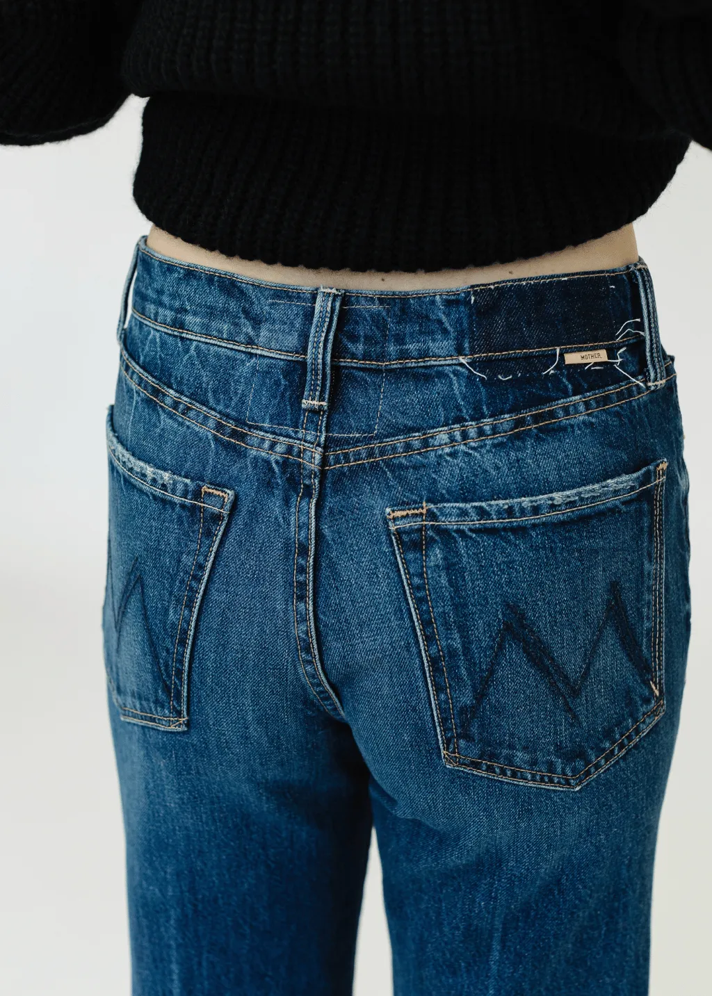 MOTHER The Rambler Ankle Jean