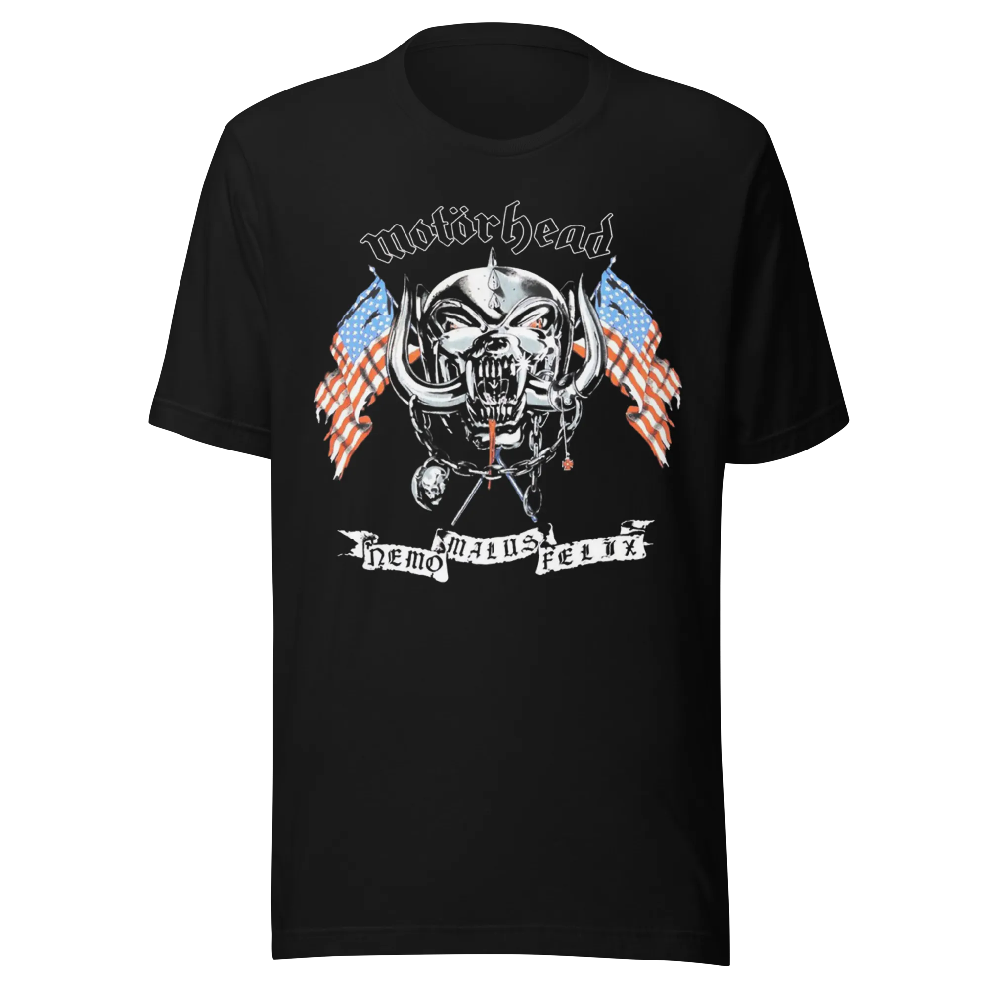 Motorhead Vintage 1992 Nemo Malus Felix Jumbo Print T-Shirt