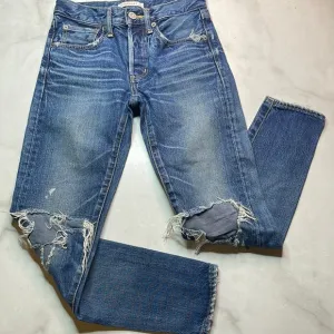 Moussy Distressed Patched Knee Jeans Size 23