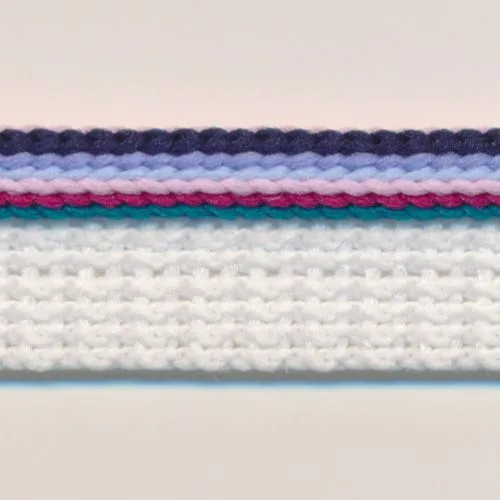 Multi Color Piping #02 Blue Mix & White