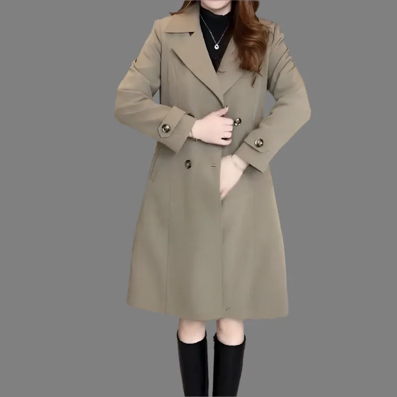Nadine™ - Premium Wool Trenchcoat