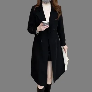 Nadine™ - Premium Wool Trenchcoat