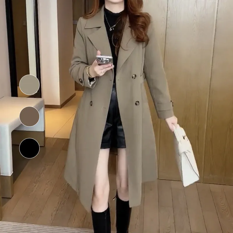 Nadine™ - Premium Wool Trenchcoat