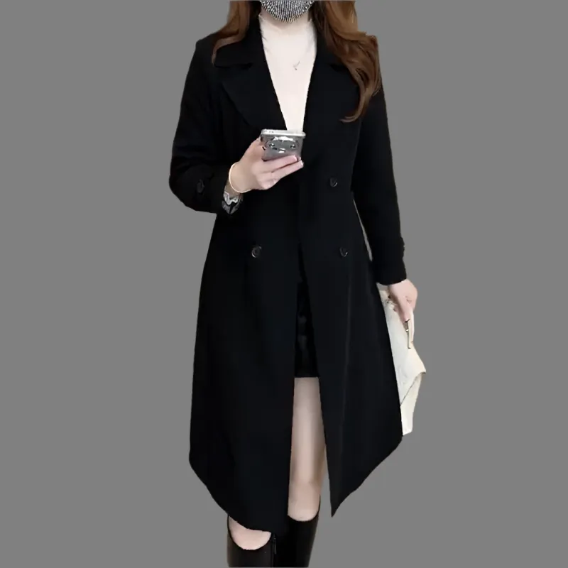 Nadine™ - Premium Wool Trenchcoat