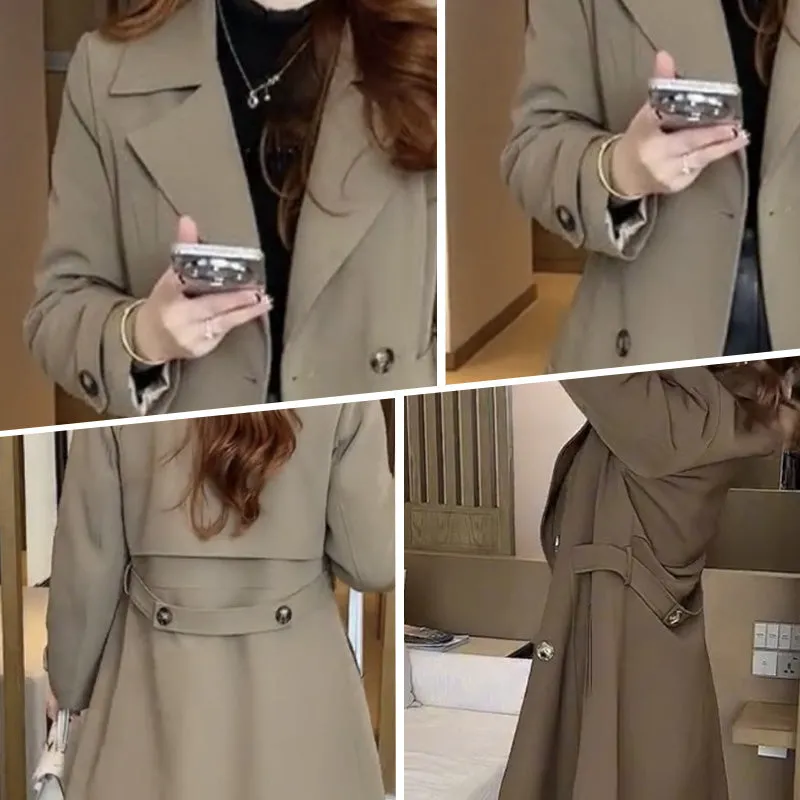 Nadine™ - Premium Wool Trenchcoat