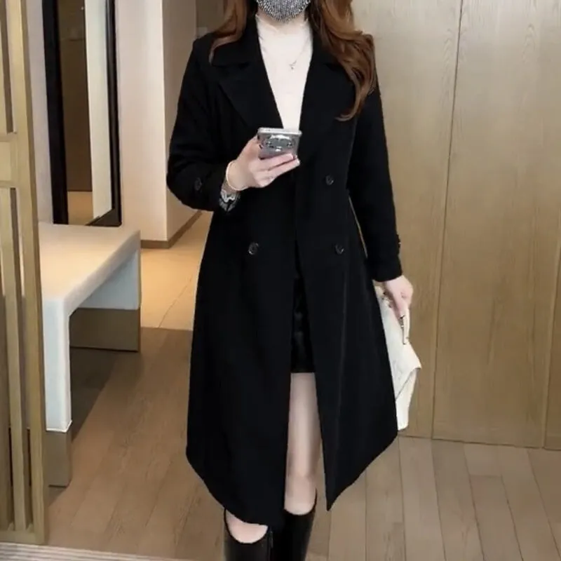 Nadine™ - Premium Wool Trenchcoat