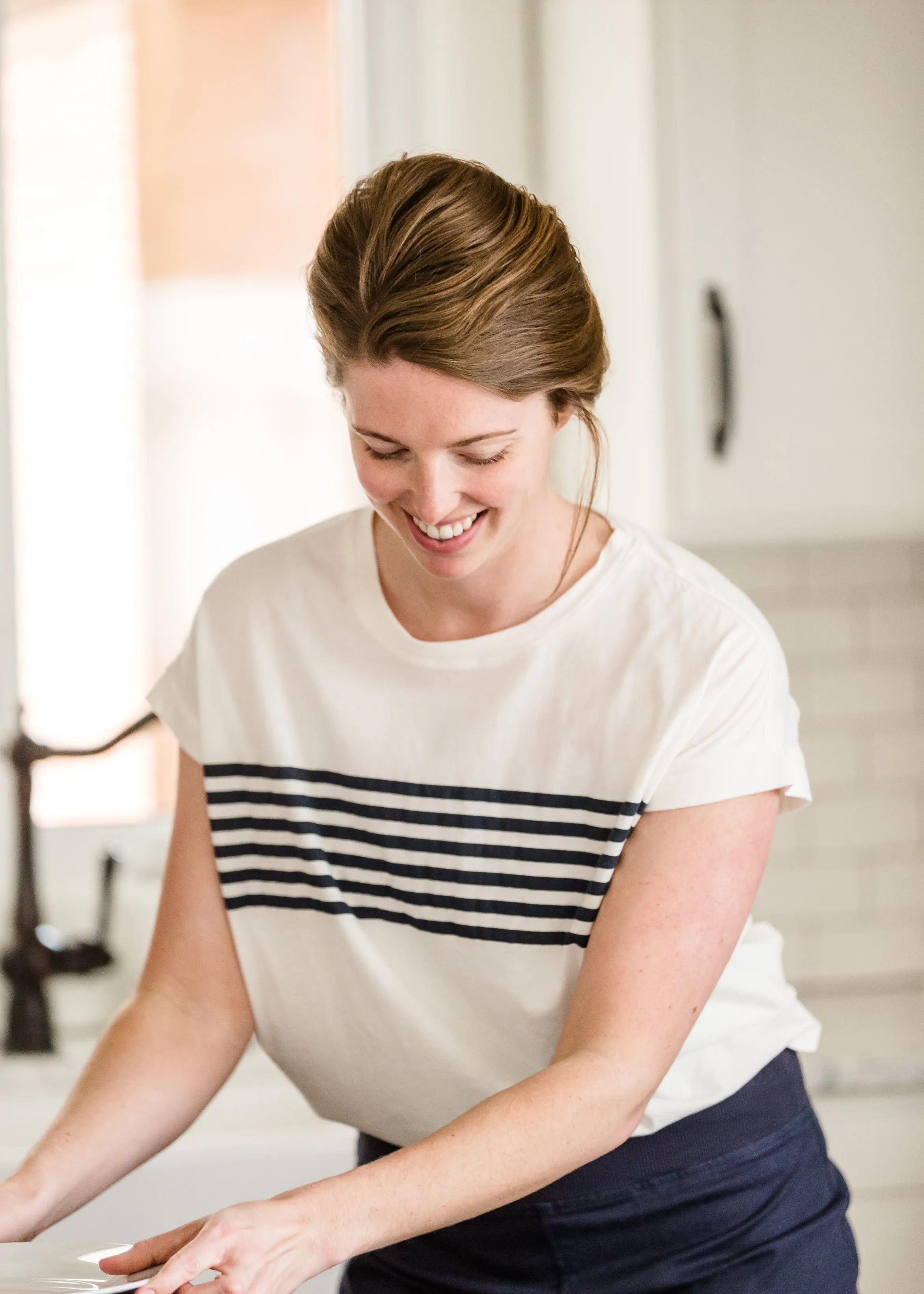 Navy Stripe Classic Tee - FINAL SALE