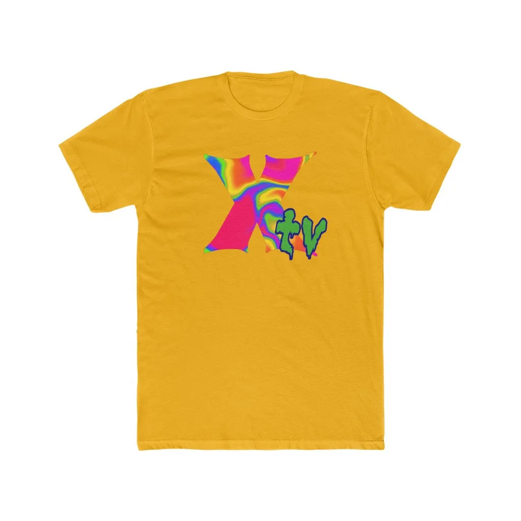 Neon Xtv Logo Cotton Crew Tee