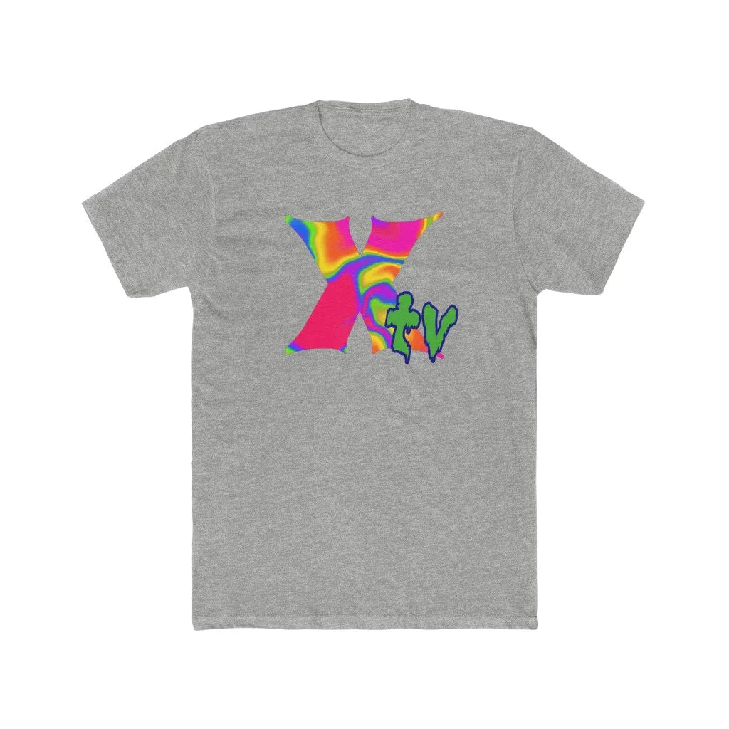 Neon Xtv Logo Cotton Crew Tee