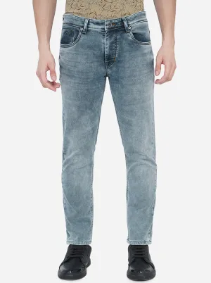 Night Grey Washed Rider Fit Jeans | JadeBlue